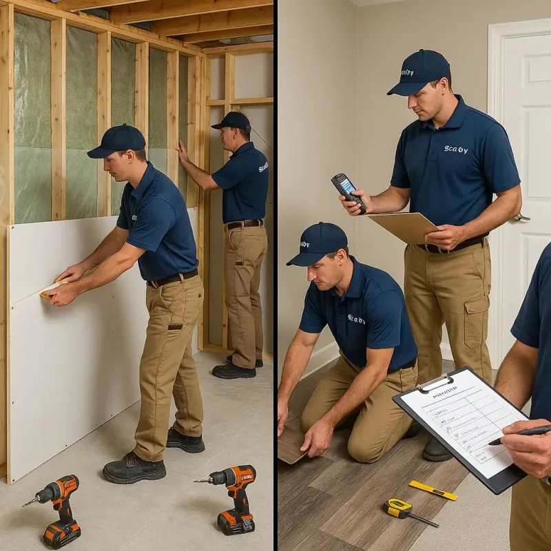 Repairs and Reconstruction process in Kalamazoo, MI